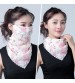Khẩu trang lụa kiêm khăn cổ nhiều màu